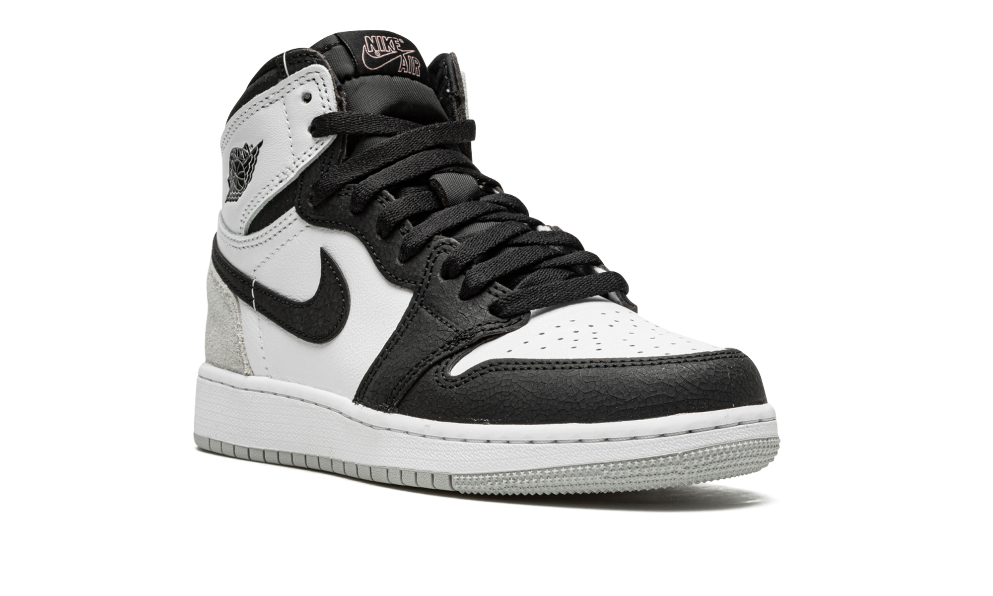 jordan 1 retro high og bleached coral gs+575441-108+diagnol right view