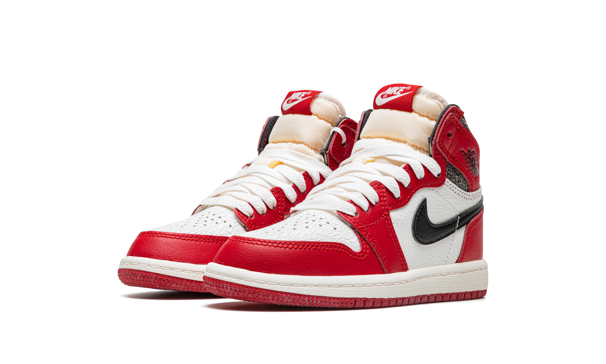 jordan 1 retro high og chicago lost and found ps+FD1412-612+diagnol left view