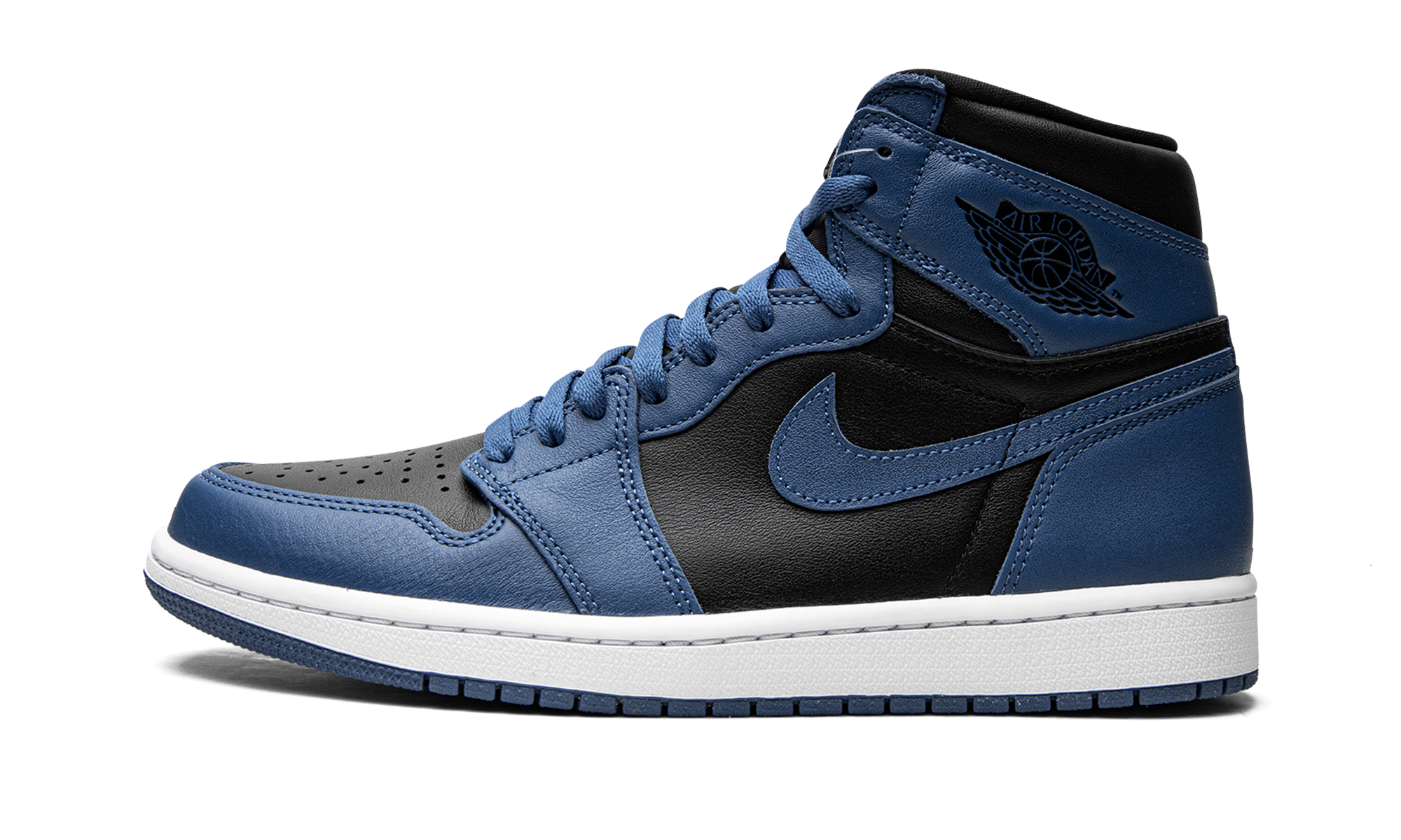 jordan 1 retro high og dark marina blue+555088-404+diagnol right view 1