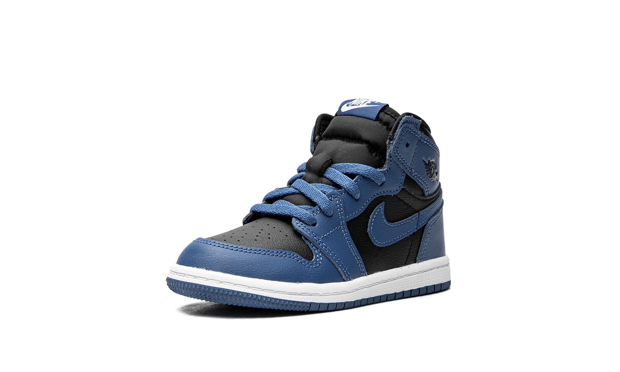 jordan 1 retro high og dark marina blue td+AQ2665-404+left diagnol single view