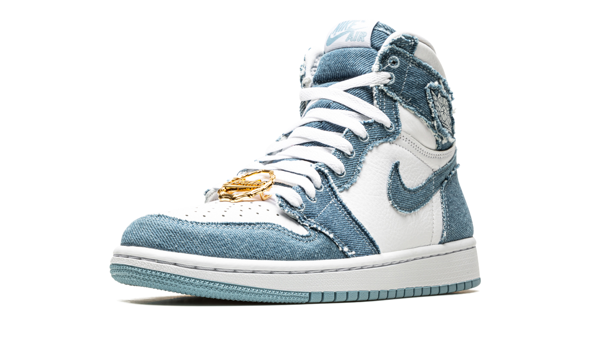 jordan 1 retro high og denim women s+DM9036-104+left diagnol single view