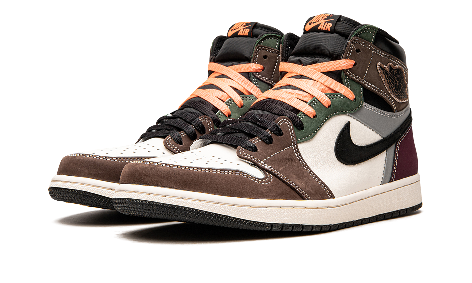 jordan 1 retro high og hand crafted+DH3097-001+diagnol left view