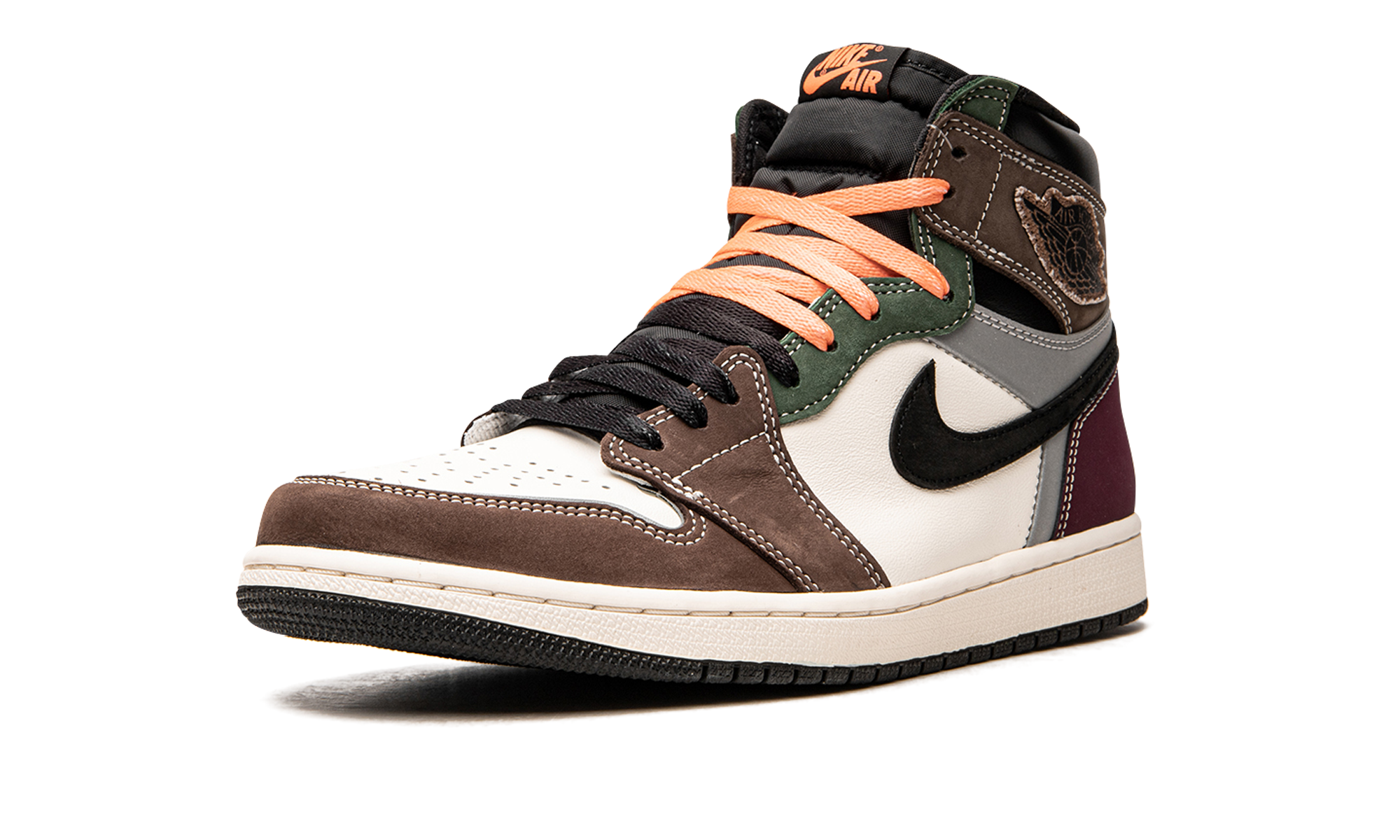 jordan 1 retro high og hand crafted+DH3097-001+left diagnol single view