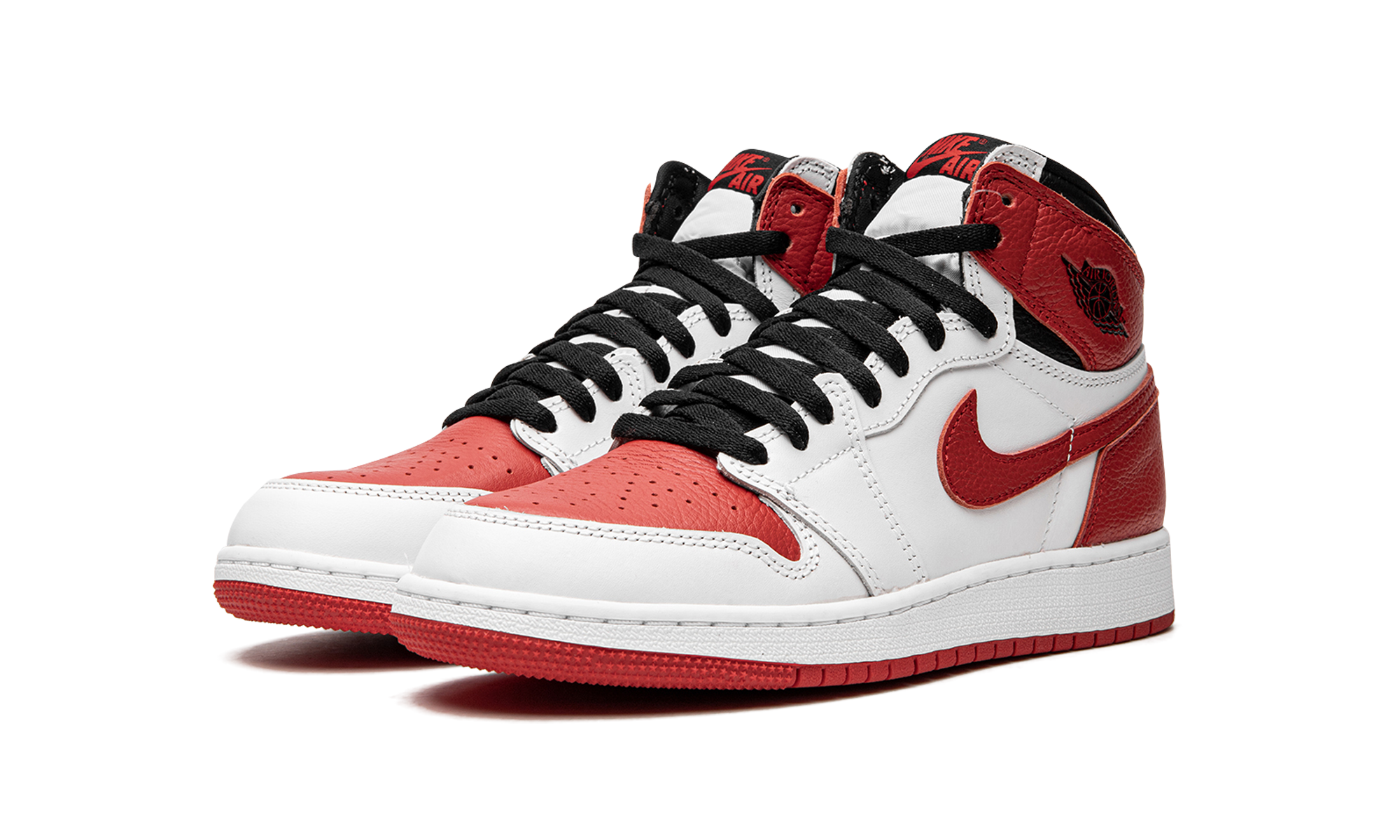 jordan 1 retro high og heritage gs+575441-161+diagnol left view
