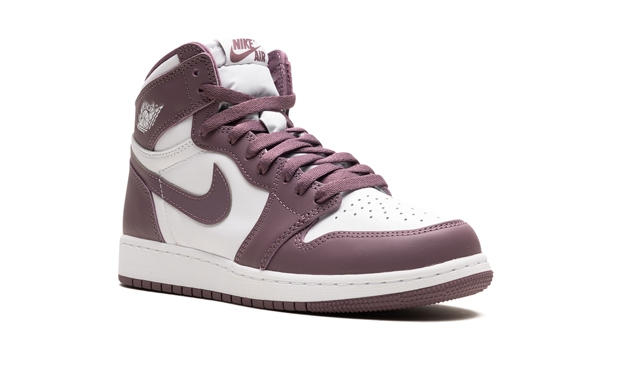 jordan 1 retro high og mauve gs+FD1437-105+diagnol right view