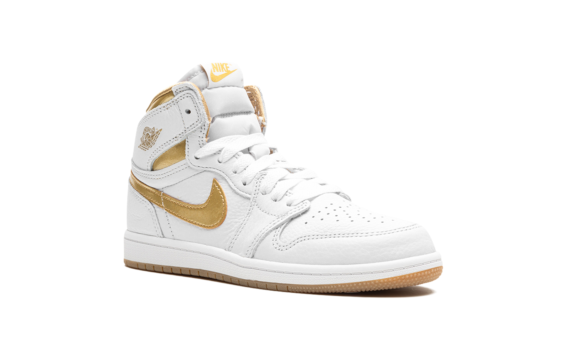 jordan 1 retro high og metallic gold ps+FD2597-107+diagnol right view