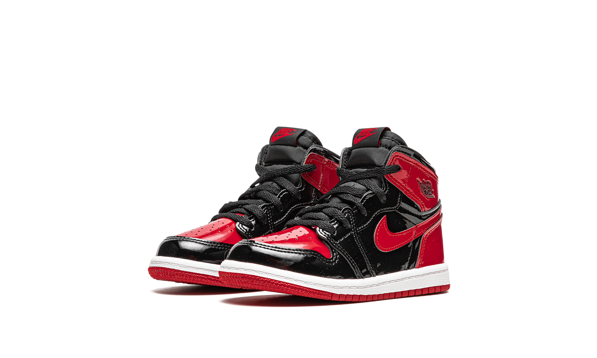 jordan 1 retro high og patent bred td+AQ2665-063+diagnol left view