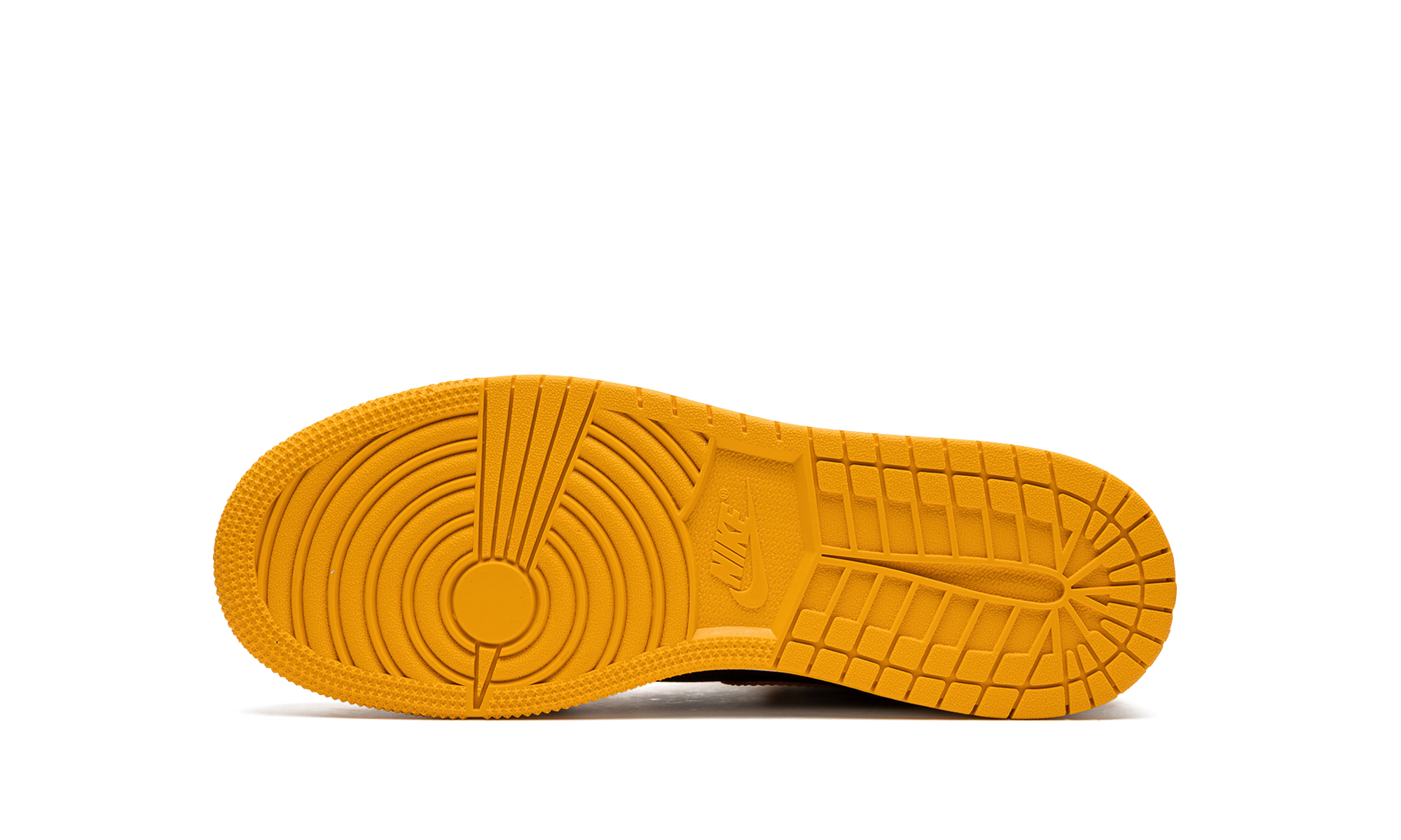jordan 1 retro high og pollen gs+575441-701+bottom view