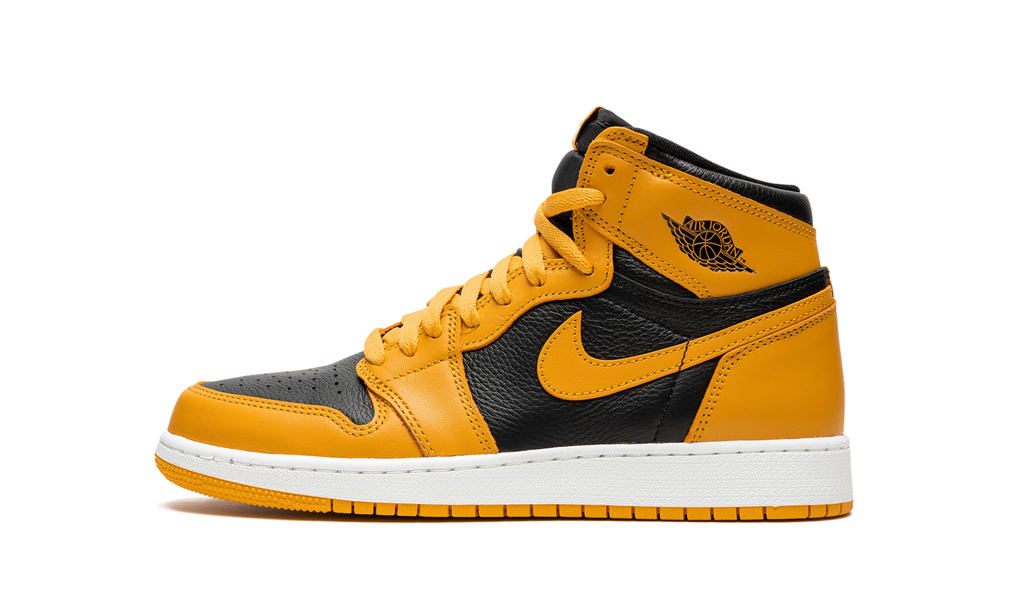 jordan 1 retro high og pollen gs+575441-701+diagnol right view 1