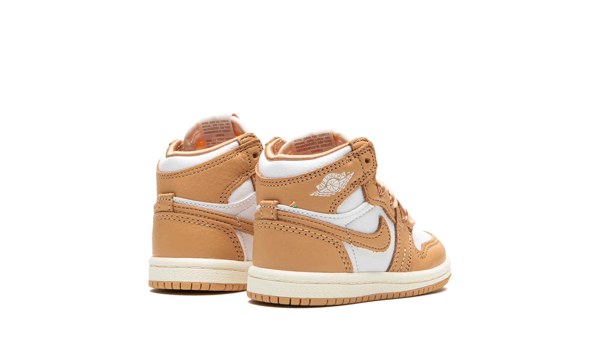 jordan 1 retro high og praline td+FN6623-201+diagnol right behind view