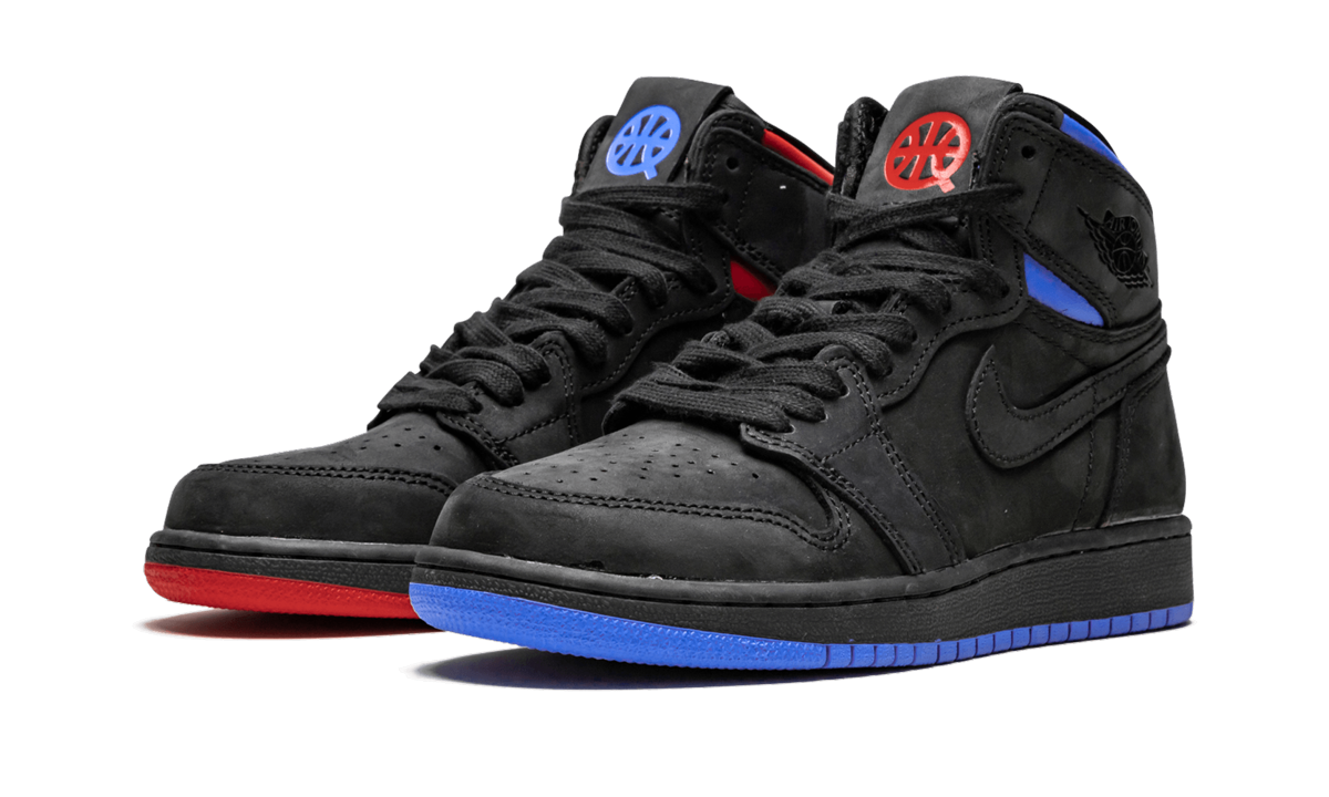 jordan 1 retro high og quai 54 2017 gs+AH1041-054+diagnol left view