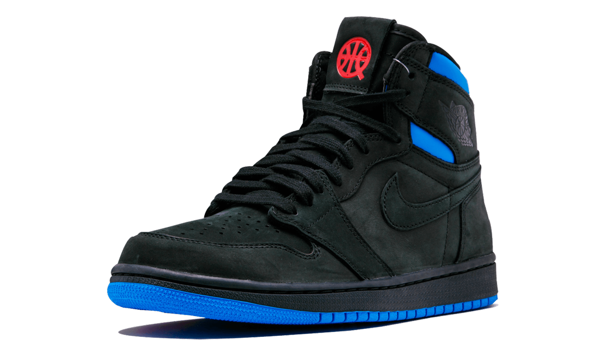 jordan 1 retro high og quai 54+AH1040-054+left diagnol single view