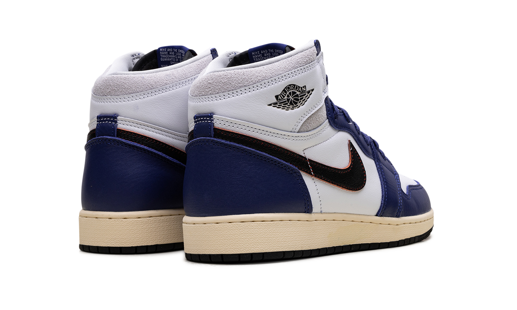 jordan 1 retro high og rare air gs+FD1437-100+diagnol right behind view