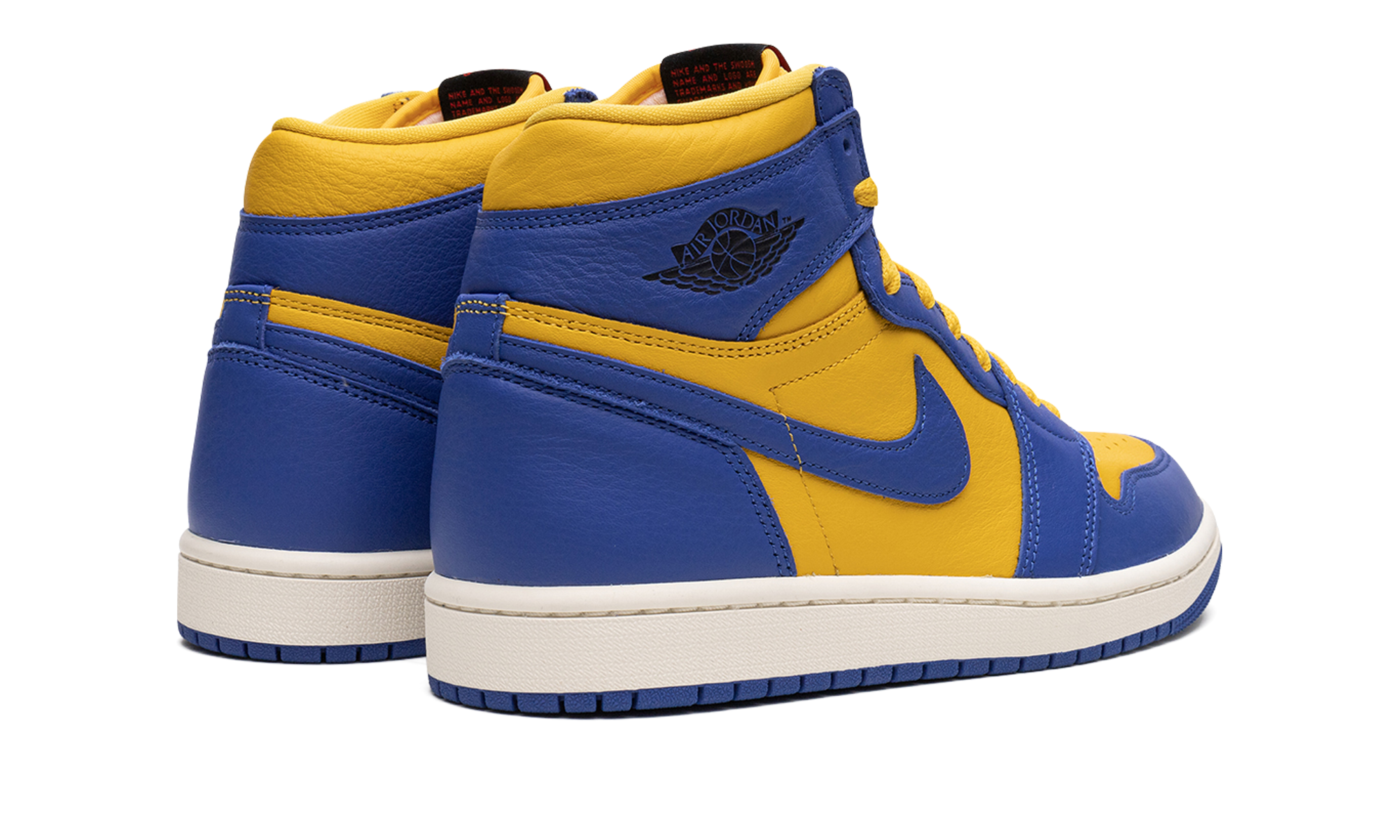 jordan 1 retro high og reverse laney women s+FD2596-700+diagnol right behind view