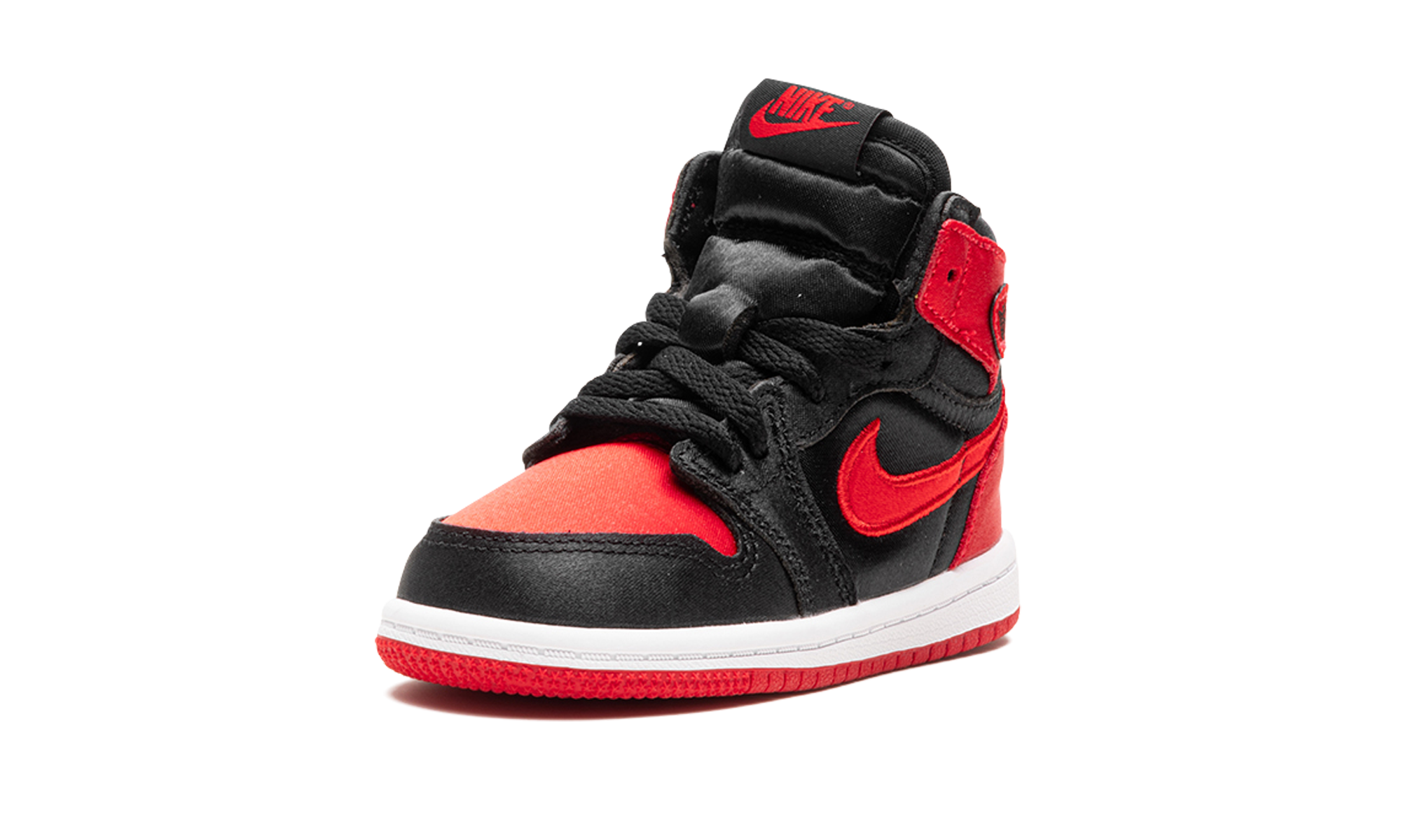 jordan 1 retro high og satin bred td+FD5305-061+left diagnol single view