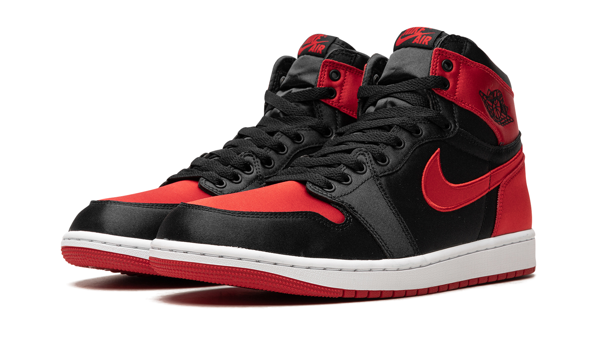 jordan 1 retro high og satin bred women s+FD4810-061+diagnol left view