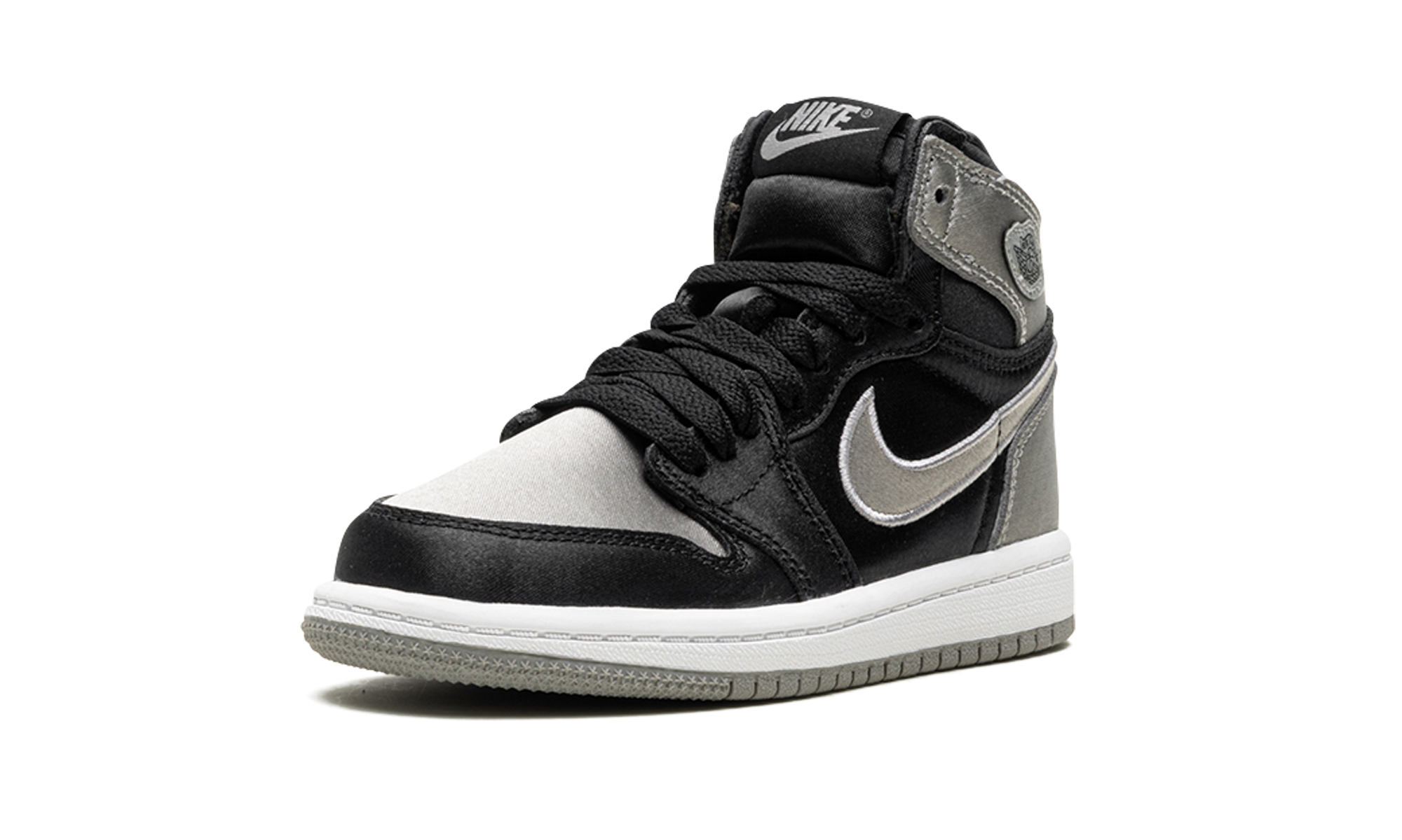 jordan 1 retro high og satin shadow ps+FD5304-010+left diagnol single view
