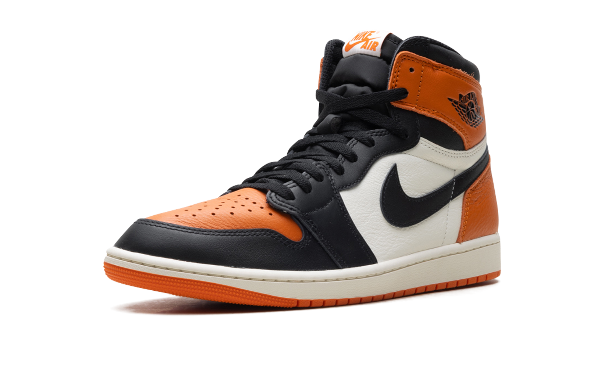 jordan 1 retro high og shattered backboard 2025+DZ5485-008+left diagnol single view