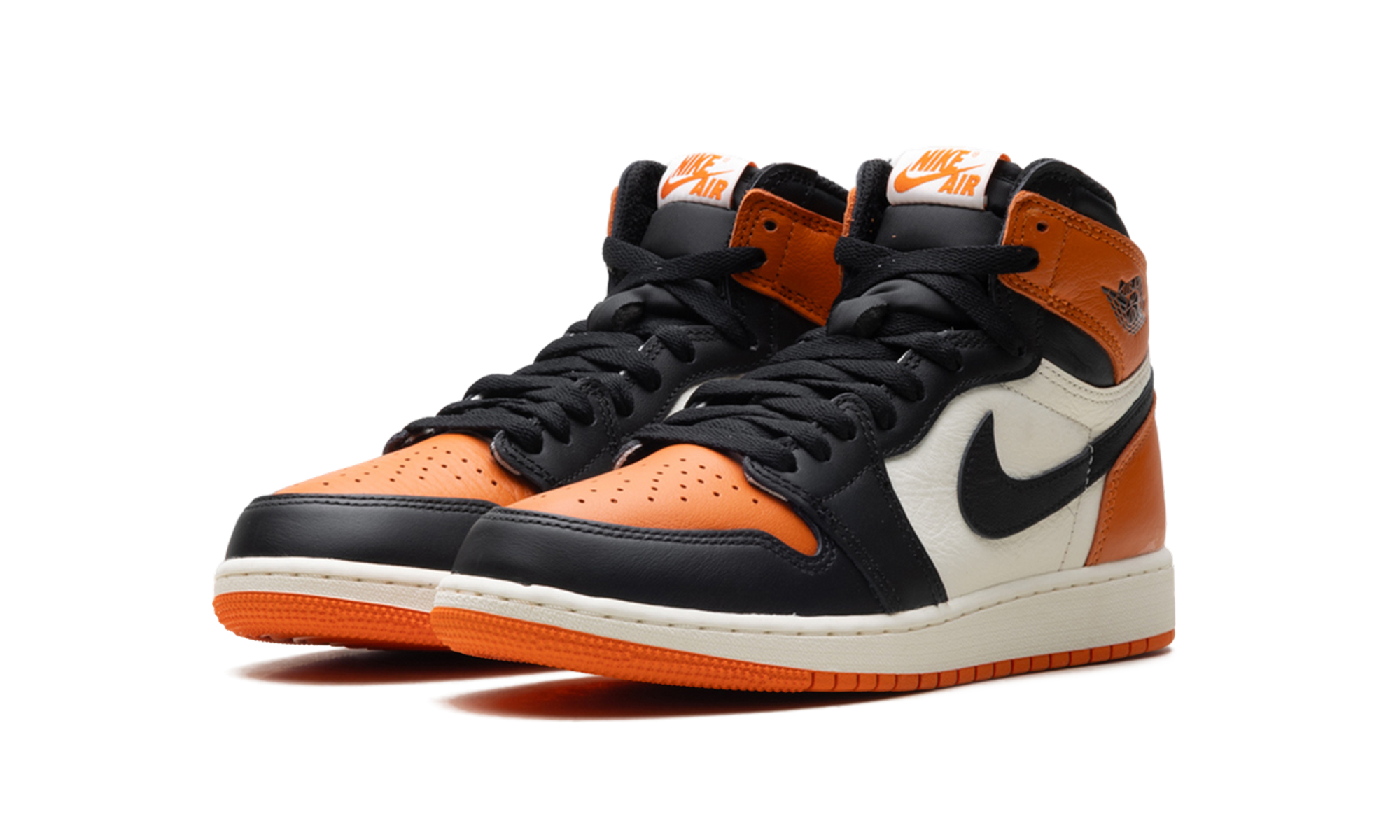 jordan 1 retro high og shattered backboard 2025 gs+FD1437-008+diagnol left view