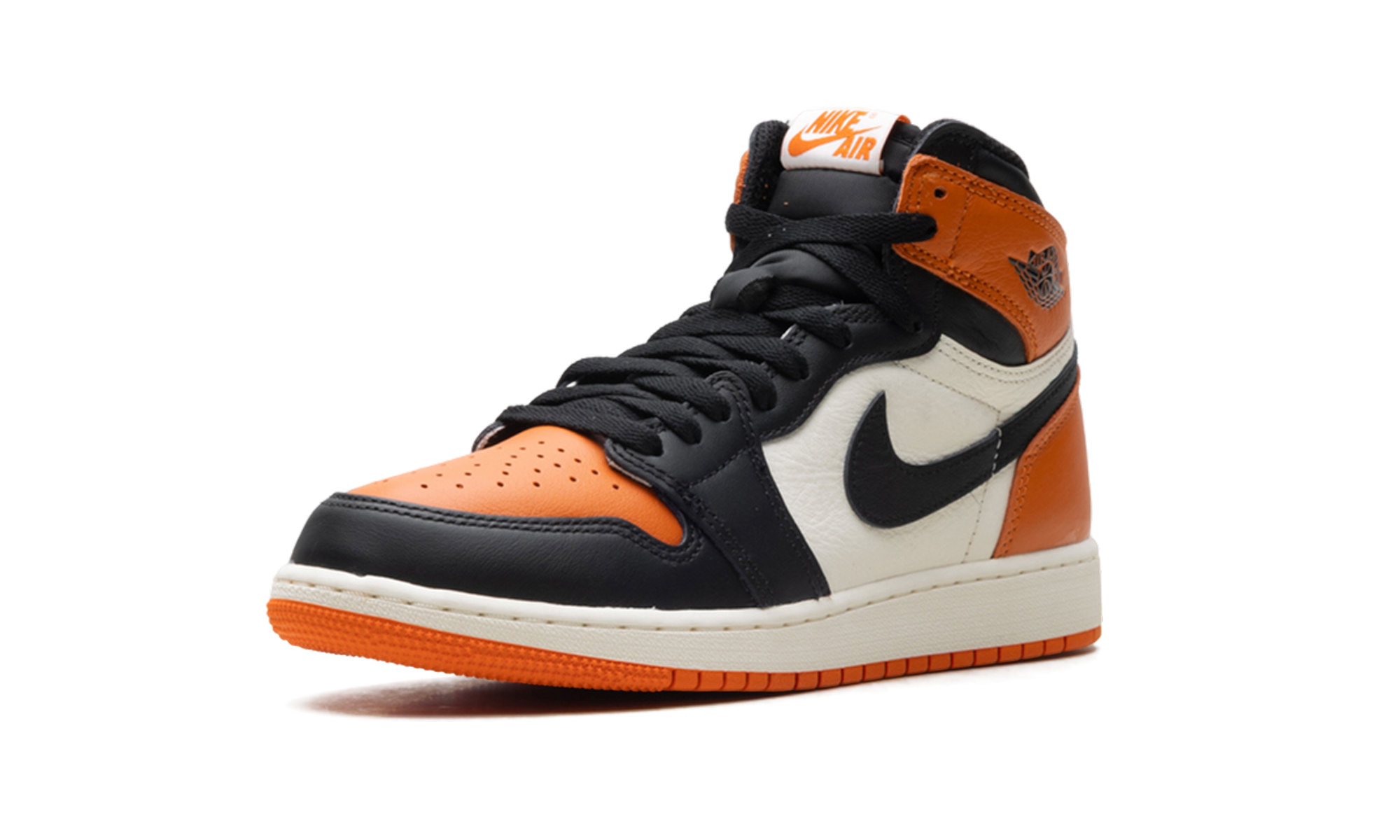 jordan 1 retro high og shattered backboard 2025 gs+FD1437-008+left diagnol single view