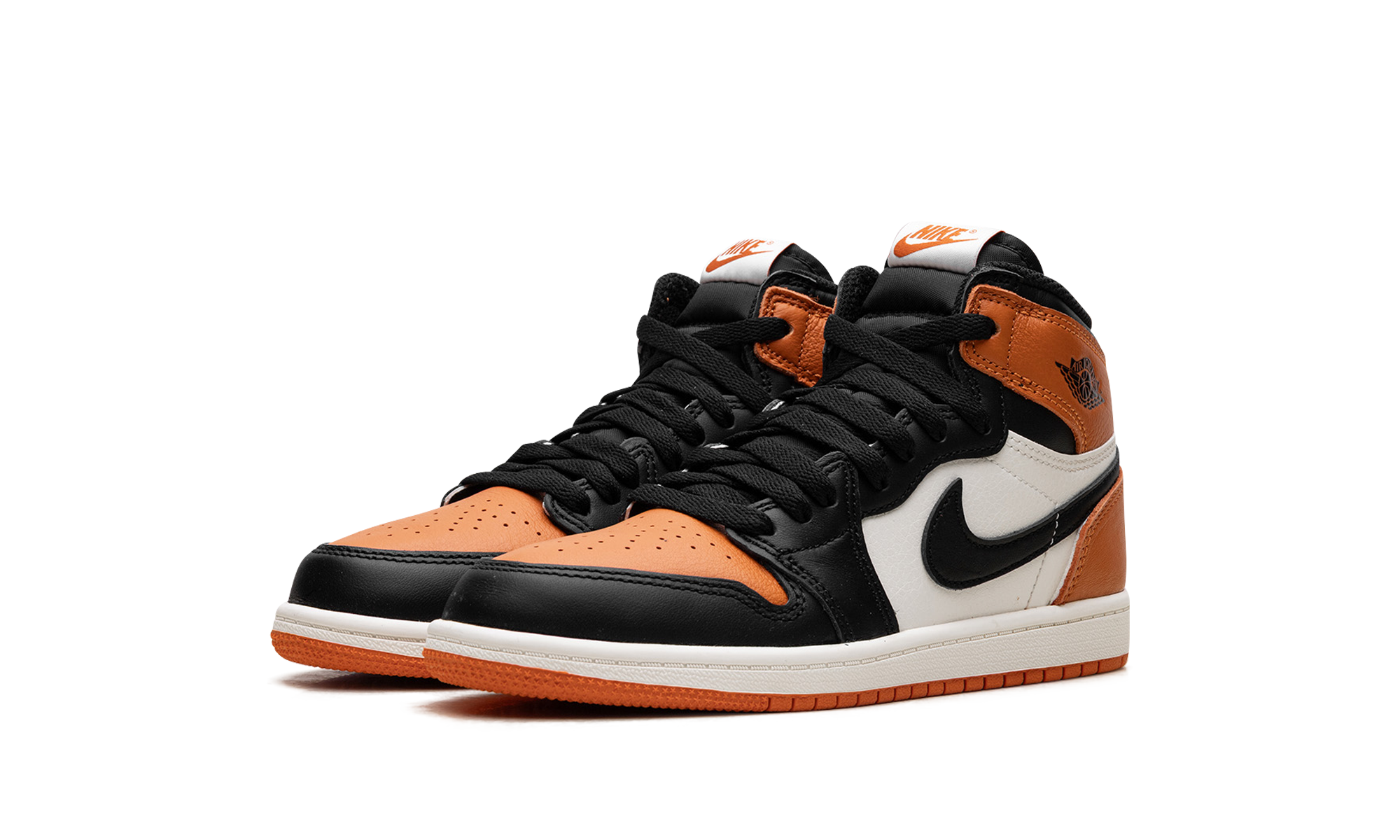 jordan 1 retro high og shattered backboard 2025 ps+FD1412-008+diagnol left view