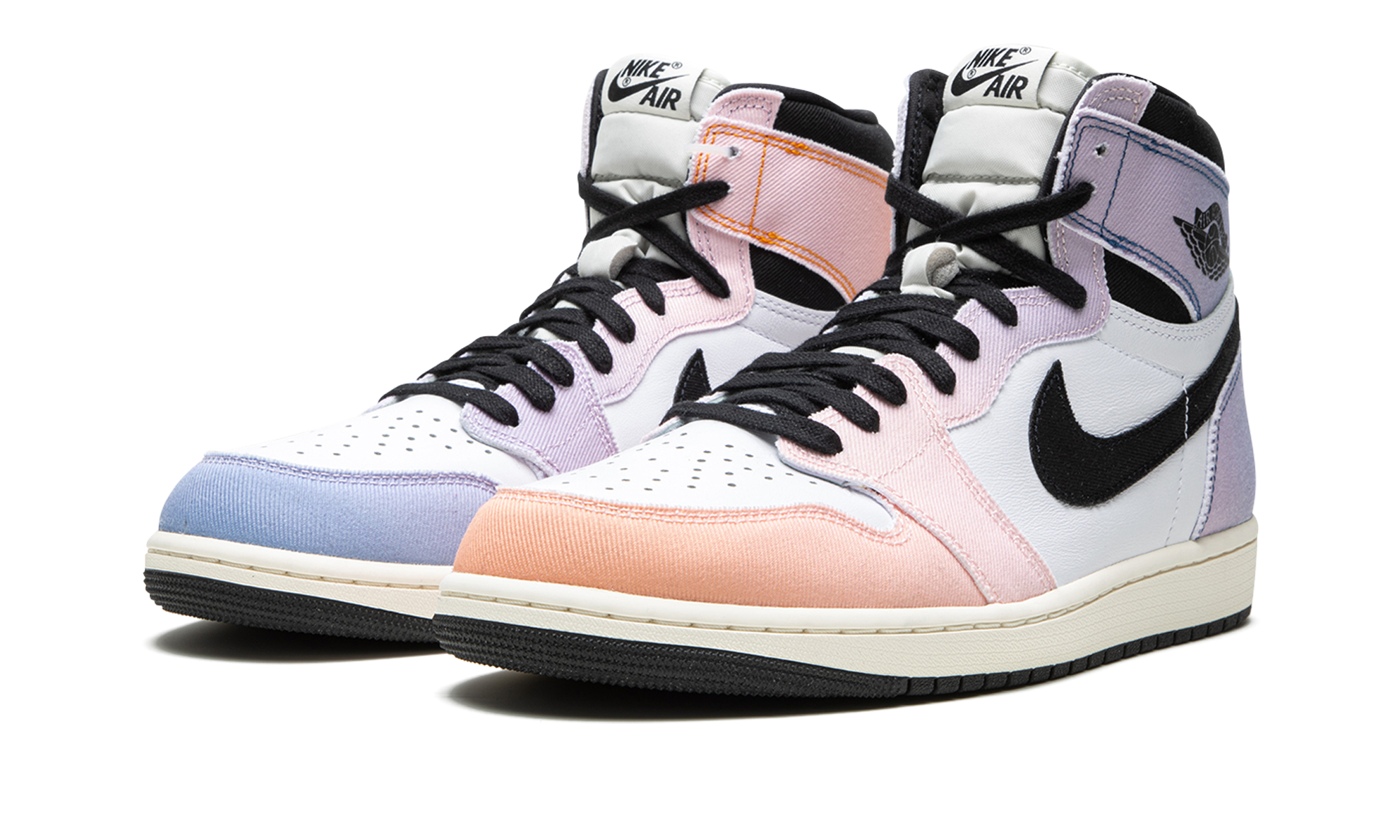 jordan 1 retro high og skyline+DX0054-805+diagnol left view