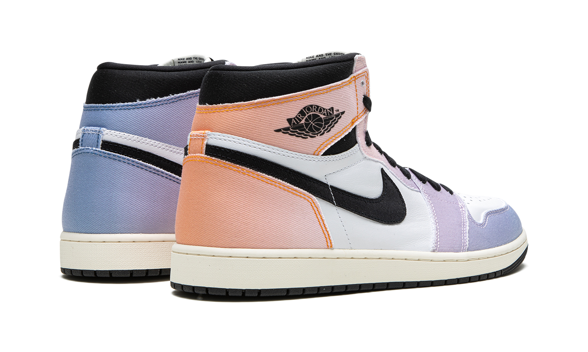 jordan 1 retro high og skyline+DX0054-805+diagnol right behind view