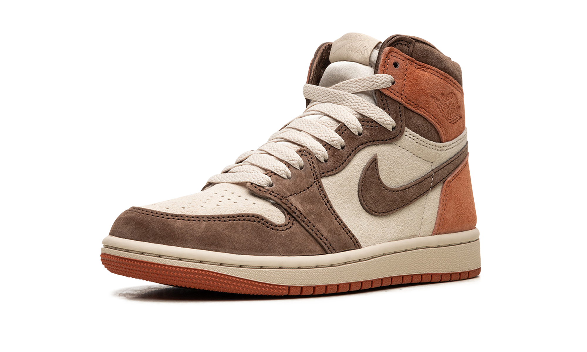 jordan 1 retro high og sp dusted clay women s+FQ2941-200+left diagnol single view