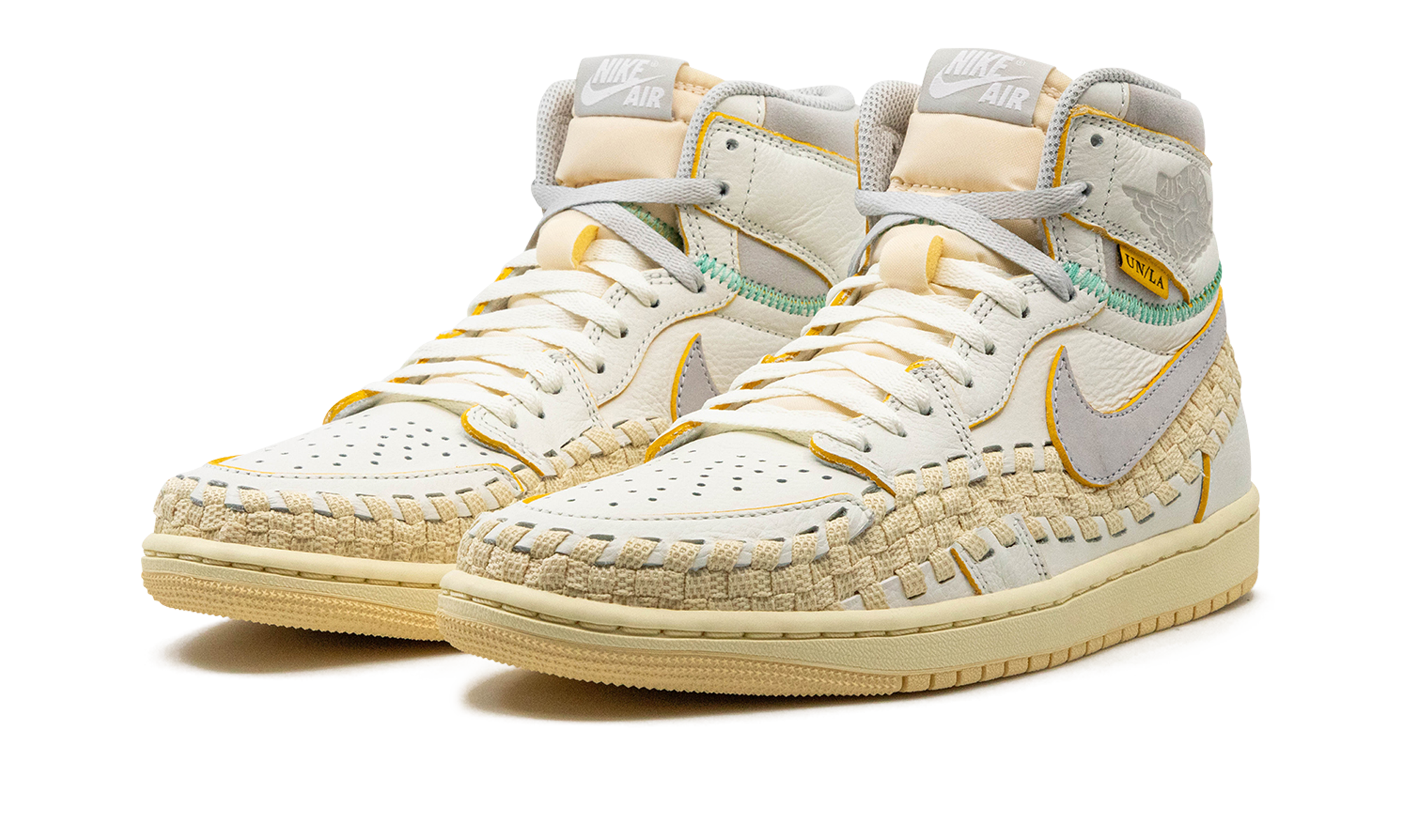 jordan 1 retro high og sp union la bephies beauty supply summer of 96+FD2565-100+diagnol left view
