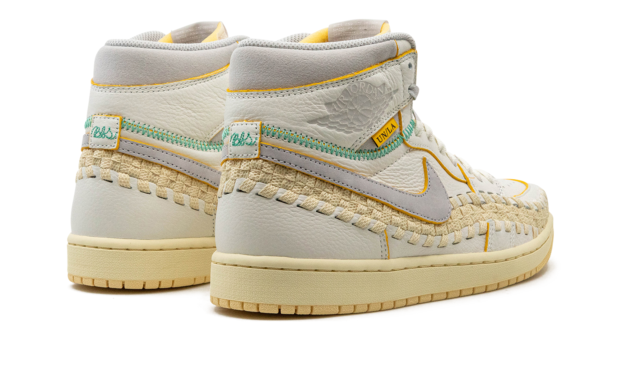 jordan 1 retro high og sp union la bephies beauty supply summer of 96+FD2565-100+diagnol right behind view