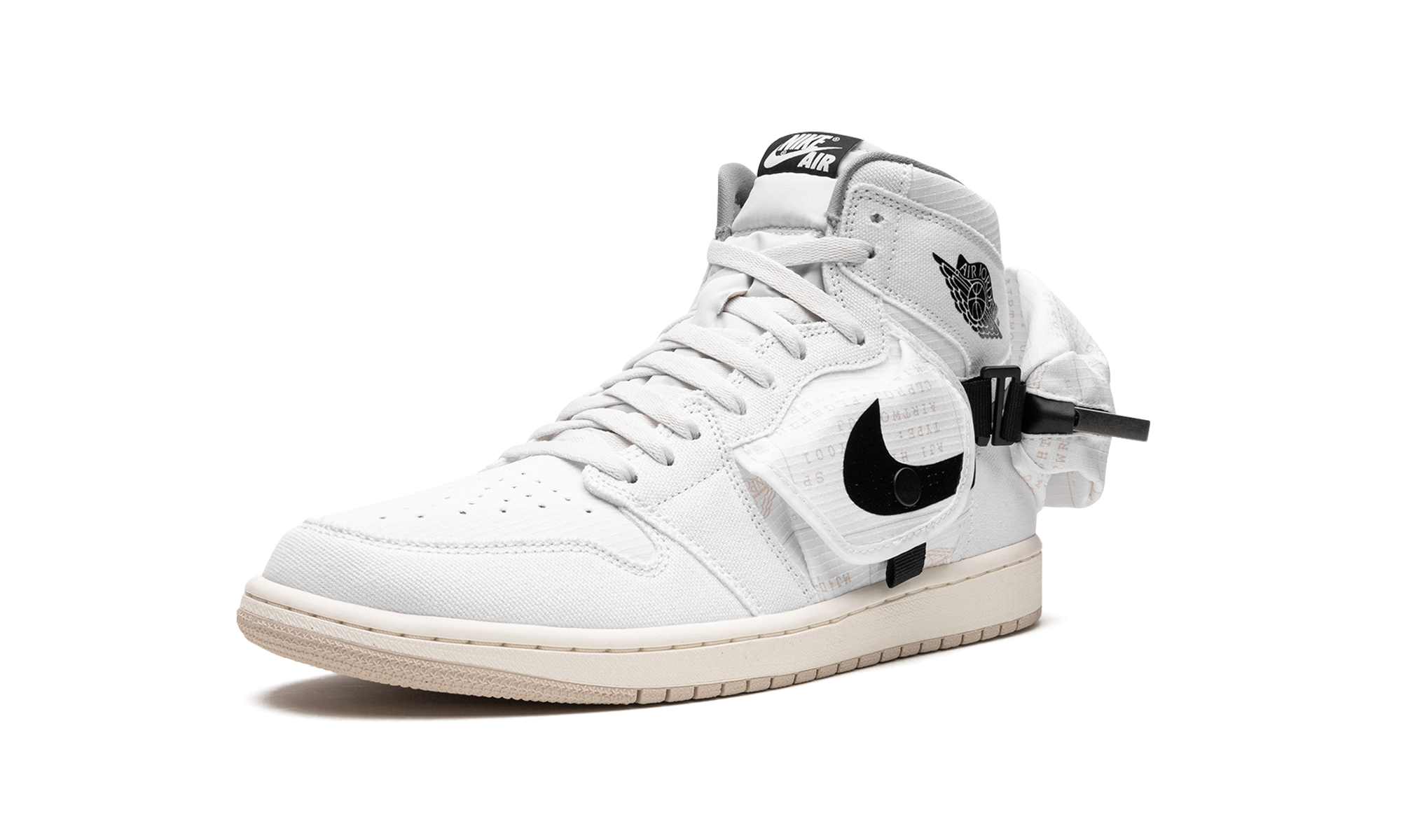 jordan 1 retro high og sp utility white black+DO8727-100+left diagnol single view
