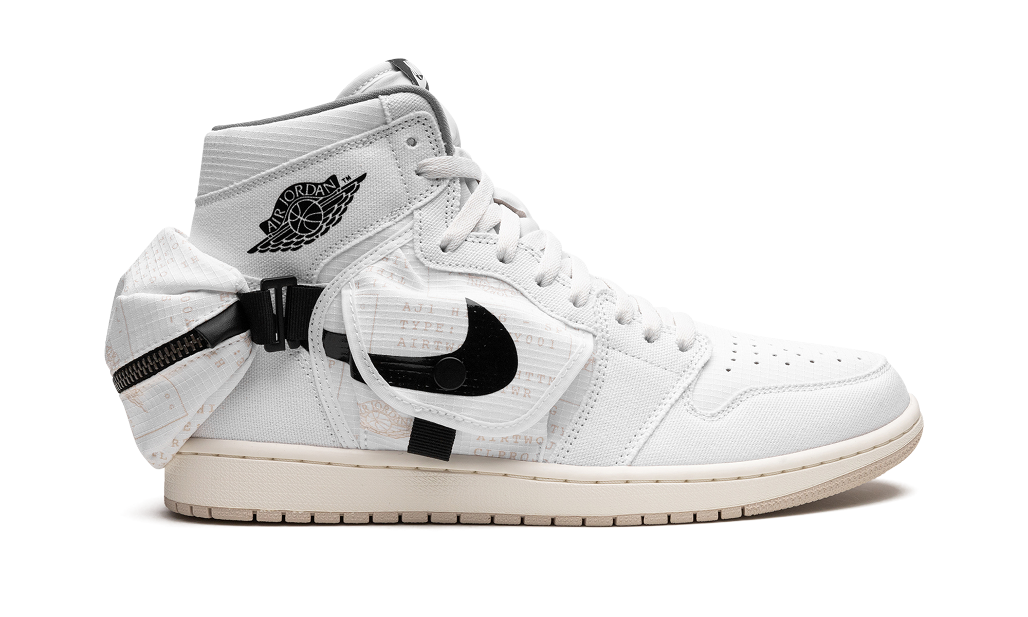 jordan 1 retro high og sp utility white black+DO8727-100+right view
