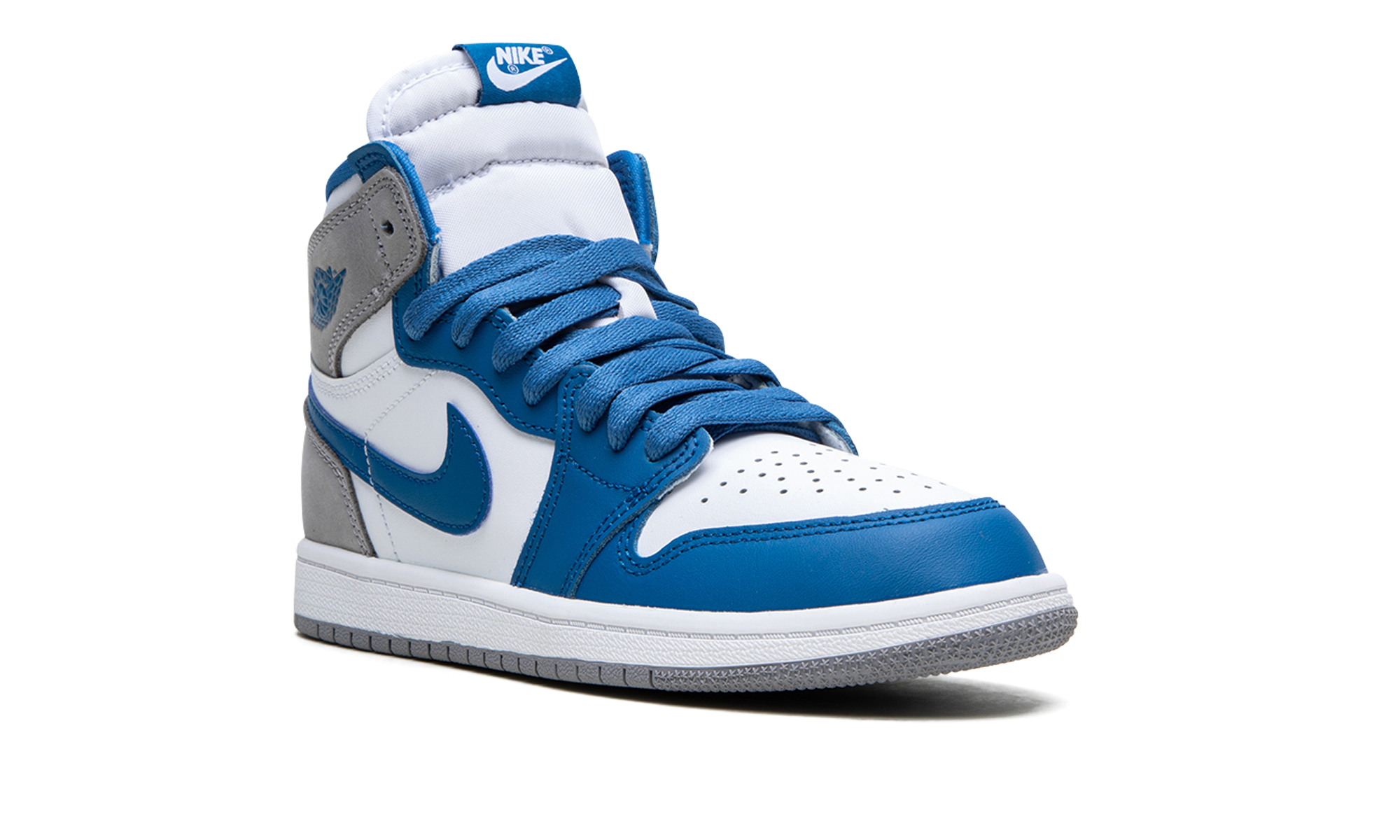 jordan 1 retro high og true blue ps+FD1412-410+diagnol right view