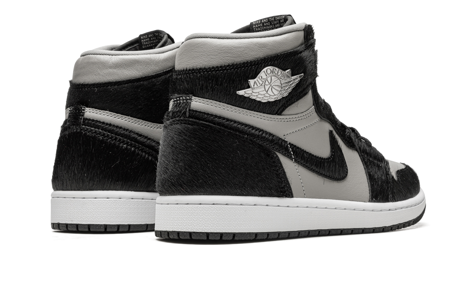 jordan 1 retro high og twist 2 0 medium grey women s+DZ2523-001+diagnol right behind view