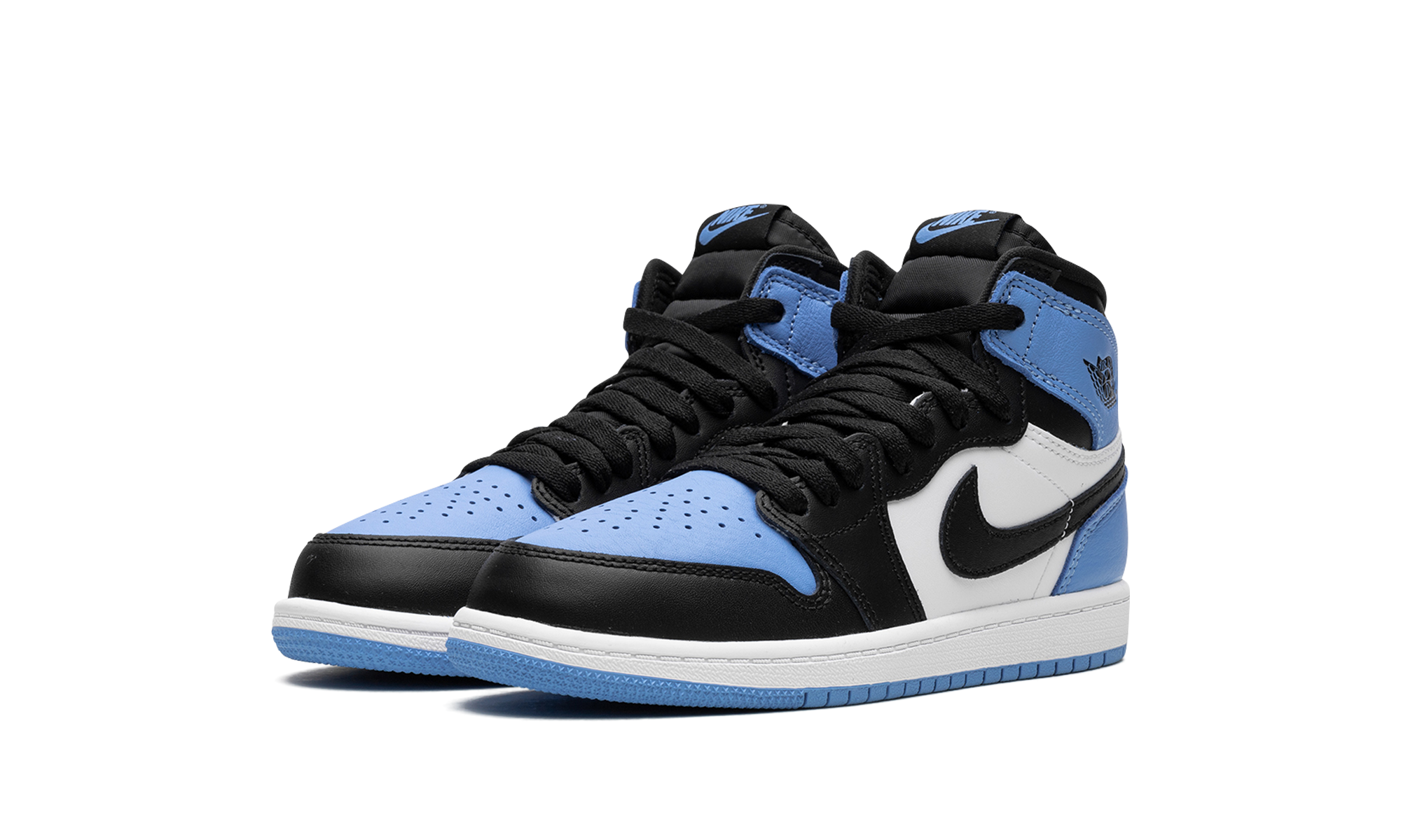 jordan 1 retro high og unc toe ps+FD1412-400+diagnol left view