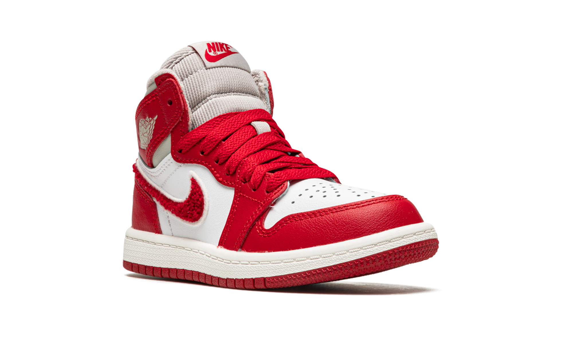 jordan 1 retro high og varsity red ps+CU0449-061+diagnol right view