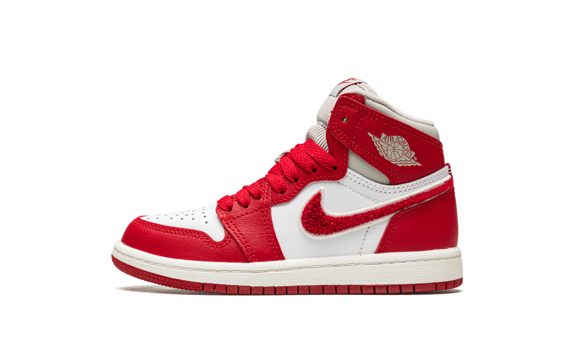 jordan 1 retro high og varsity red ps+CU0449-061+diagnol right view 2