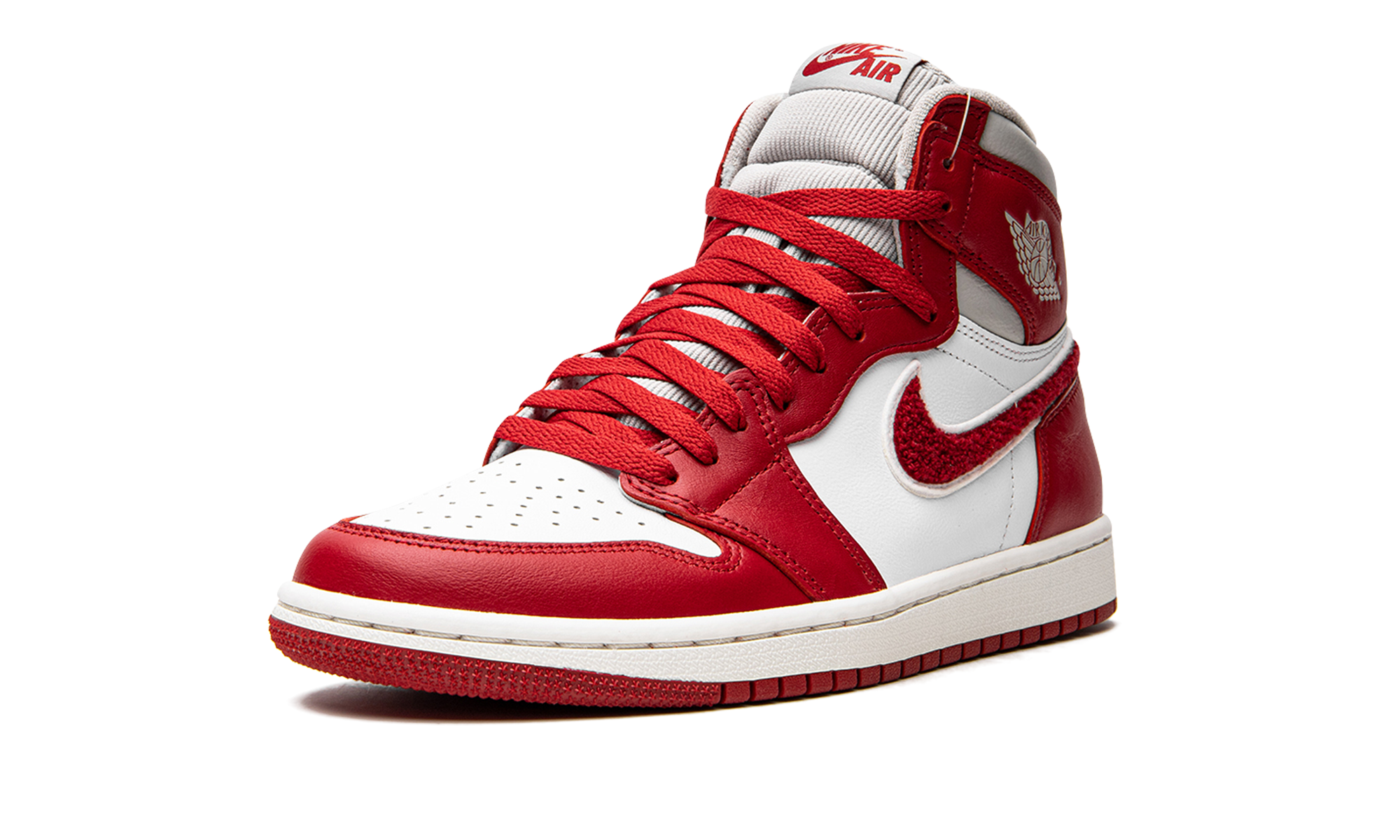 jordan 1 retro high og varsity red women s+DJ4891-061+left diagnol single view