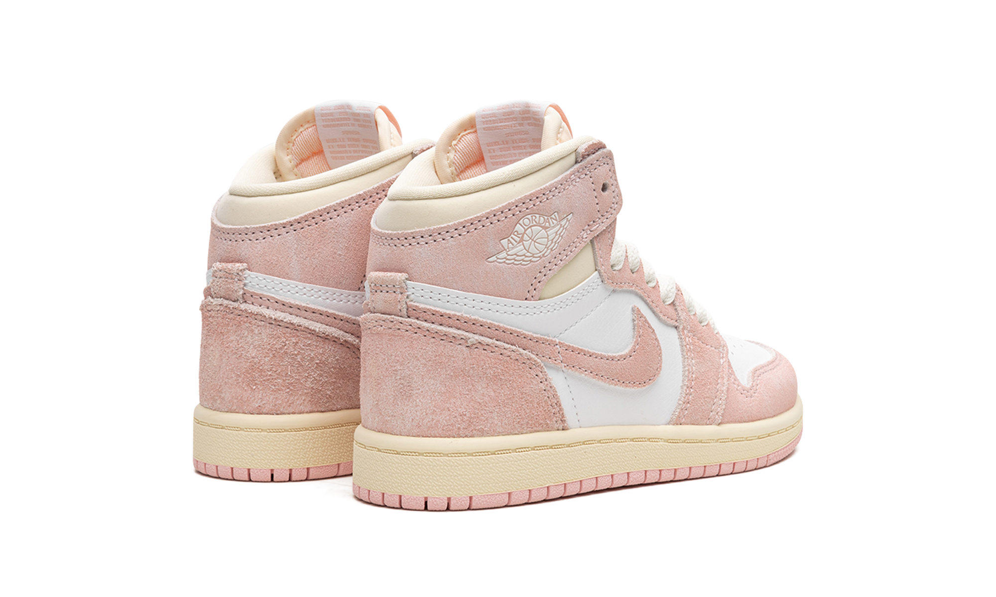 jordan 1 retro high og washed pink ps+FD2597-600+diagnol right behind view