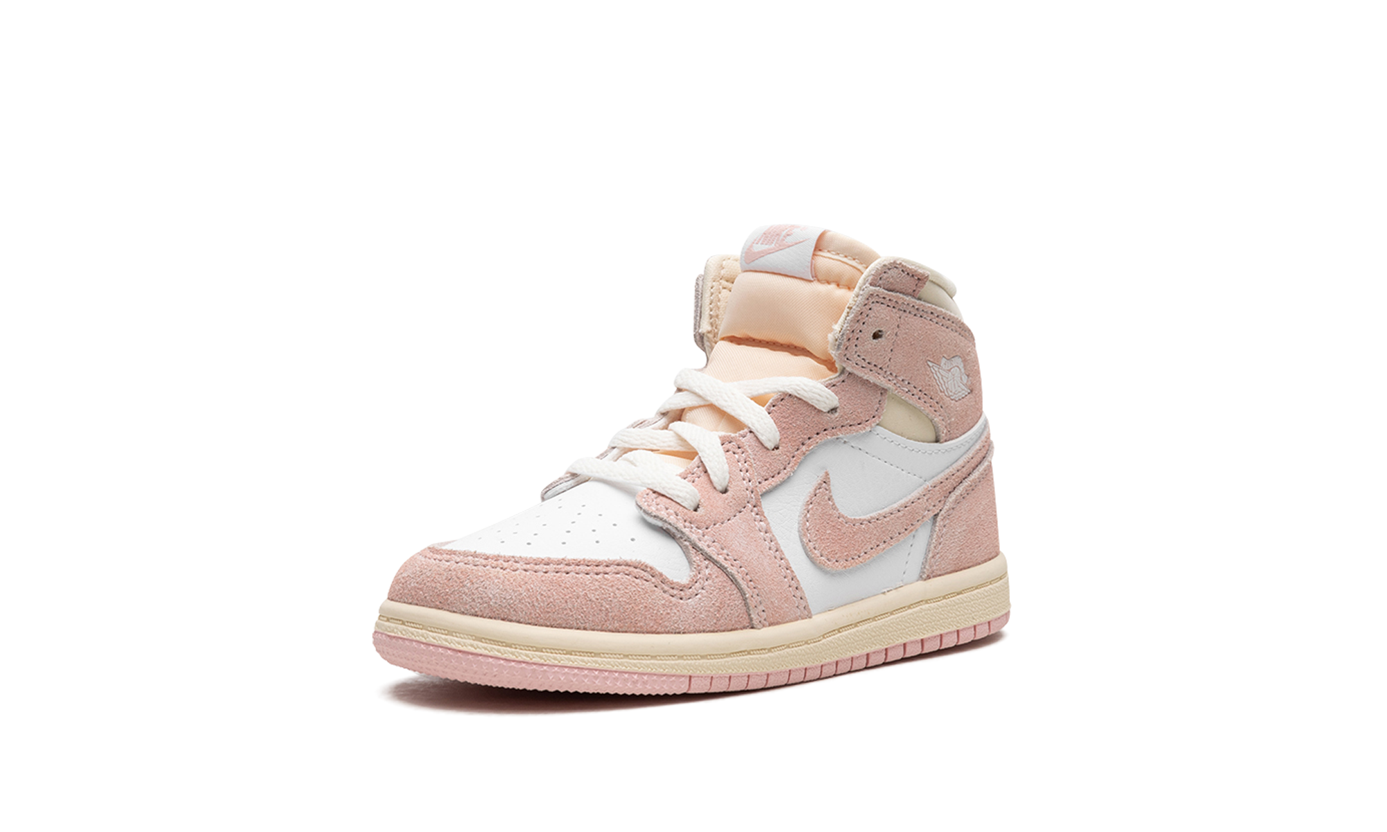 jordan 1 retro high og washed pink td+FD2598-600+left diagnol single view