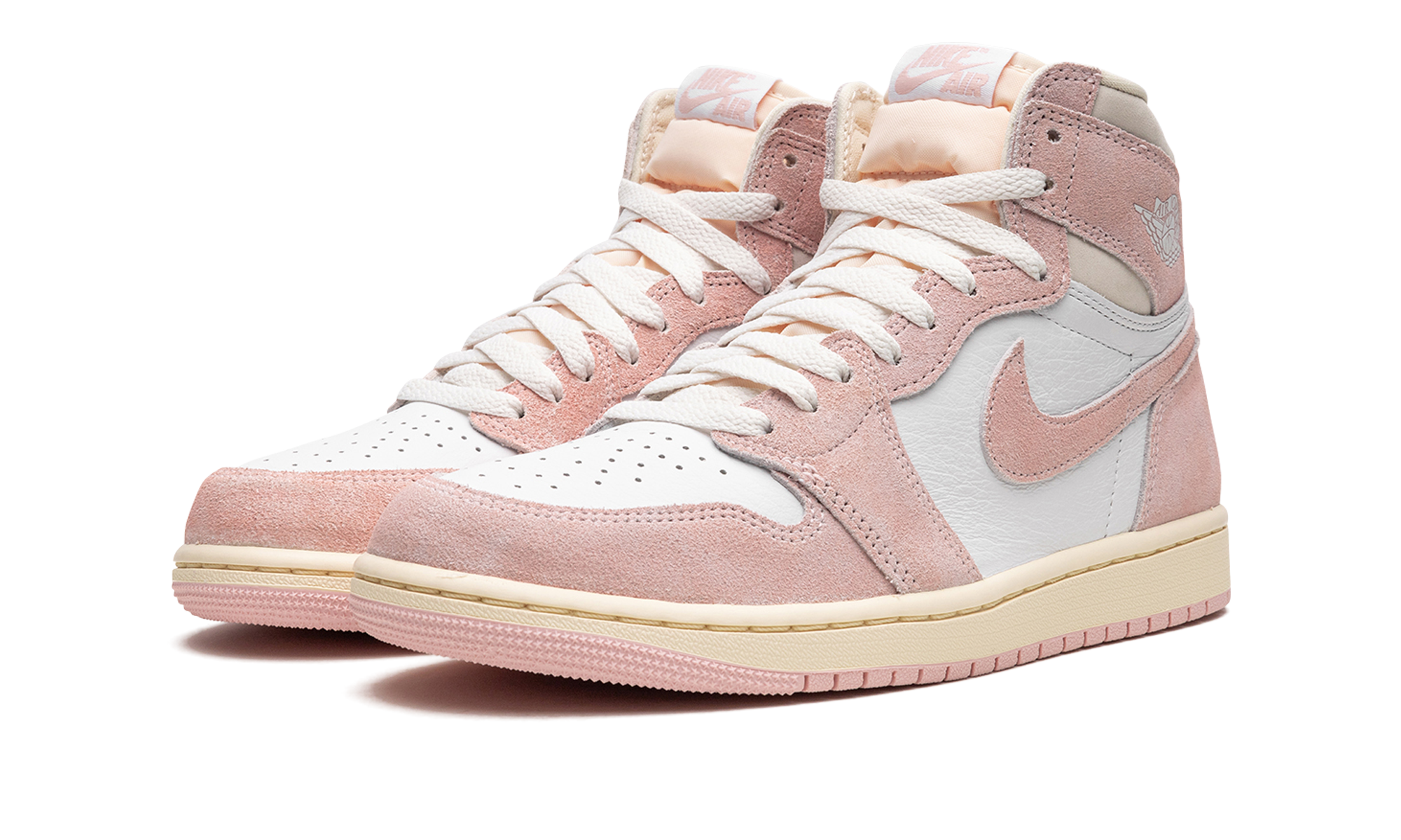 jordan 1 retro high og washed pink women s+FD2596-600+diagnol left view