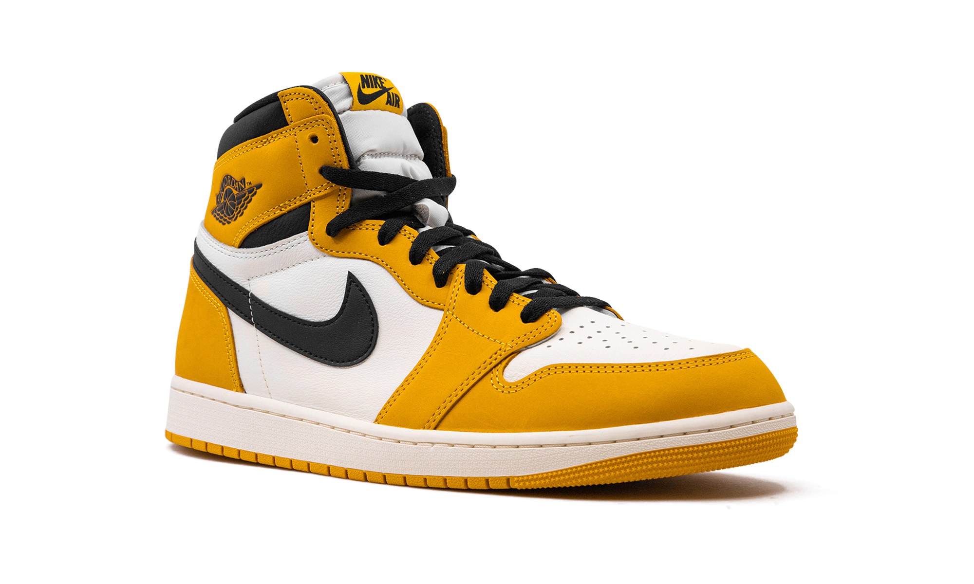 jordan 1 retro high og yellow ochre+DZ5485-701+diagnol right view