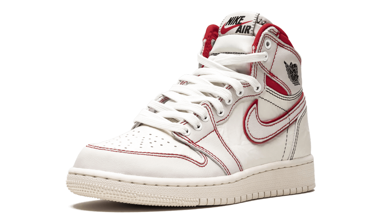 jordan 1 retro high phantom gym red gs+575441-160+left diagnol single view