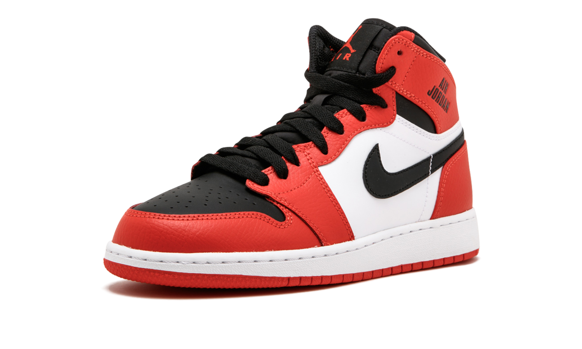 jordan 1 retro high rare air max orange gs+705300-800+left diagnol single view