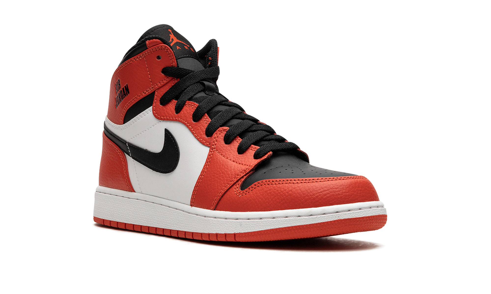 jordan 1 retro high rare air max orange gs+705300-800+diagnol right view 1
