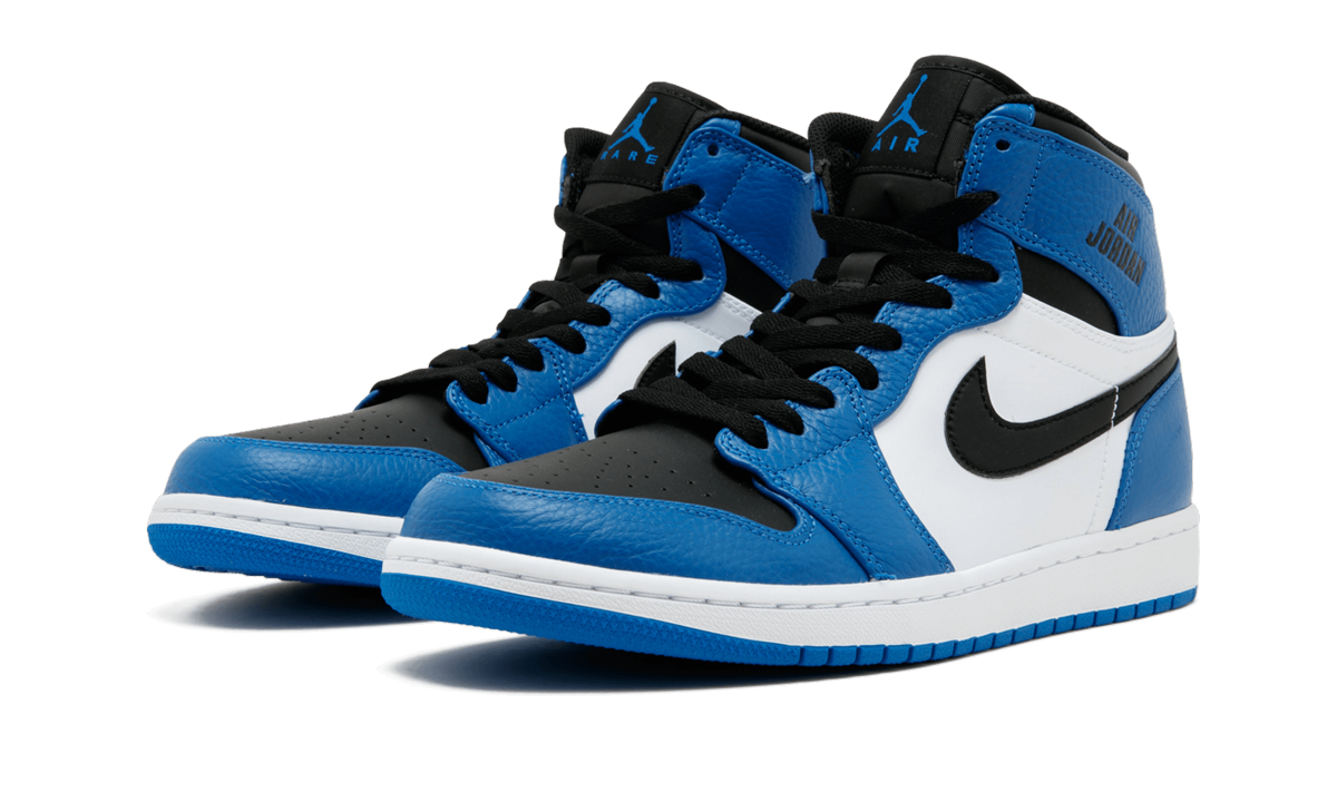 jordan 1 retro high rare air soar+332550-400+diagnol left view