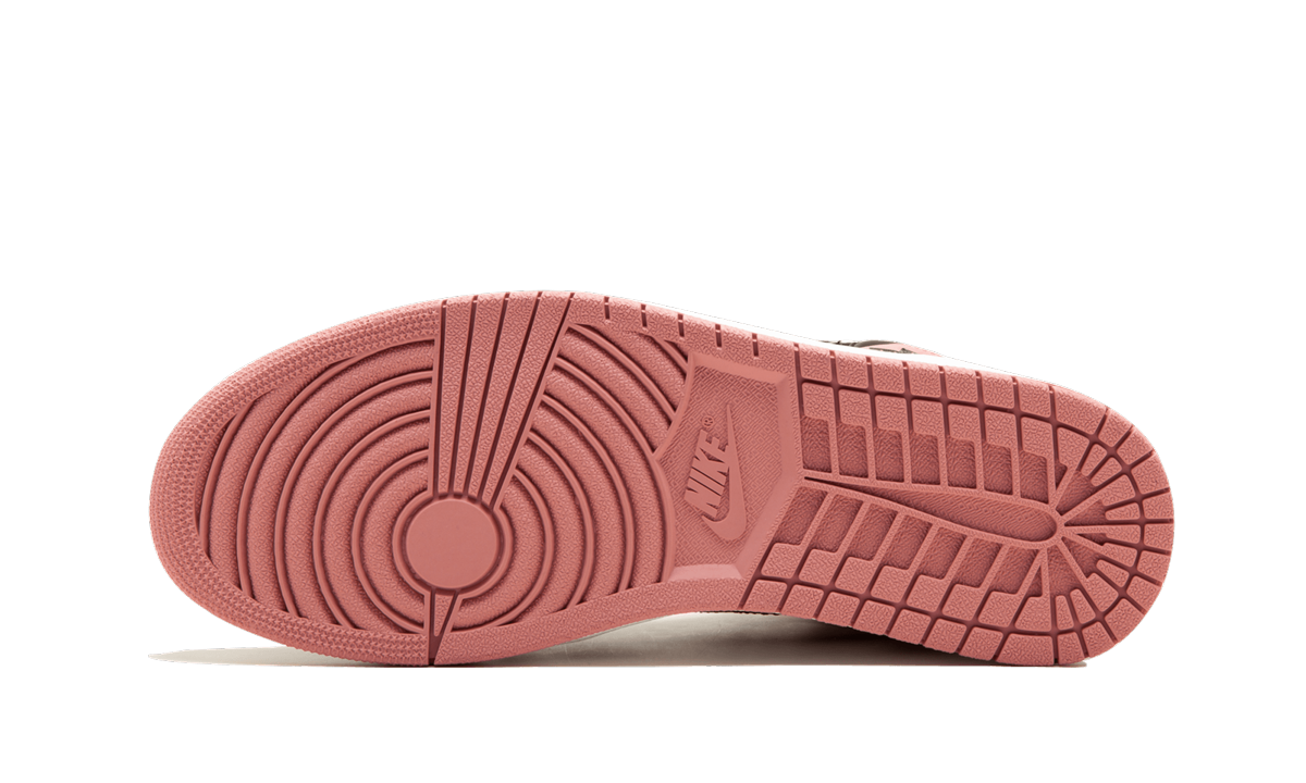 jordan 1 retro high rust pink+861428-101+bottom view