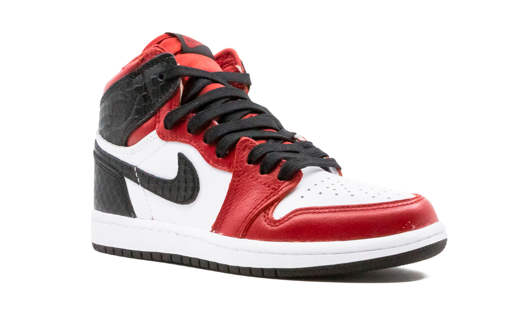 jordan 1 retro high satin snake chicago ps+CU0449-601+diagnol right view