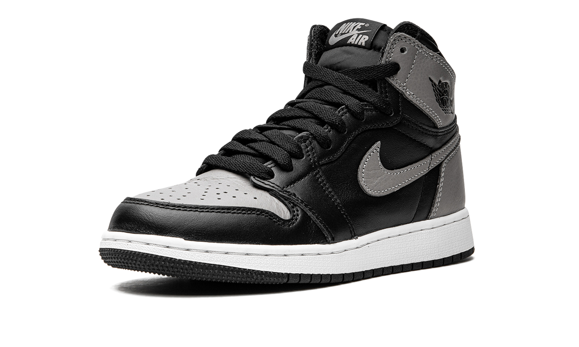 jordan 1 retro high shadow 2018 gs+575441-013+bottom view