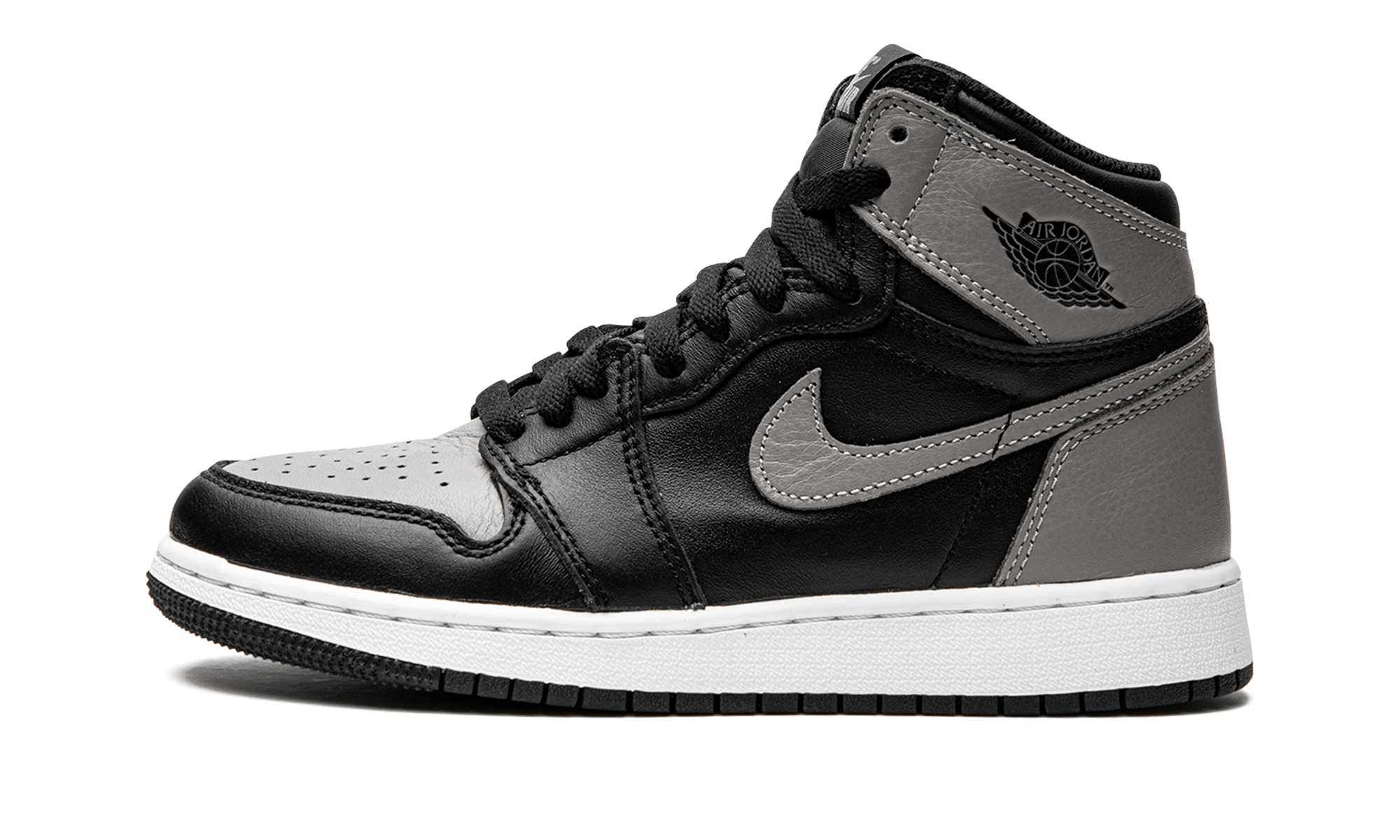 jordan 1 retro high shadow 2018 gs+575441-013+diagnol right view 2